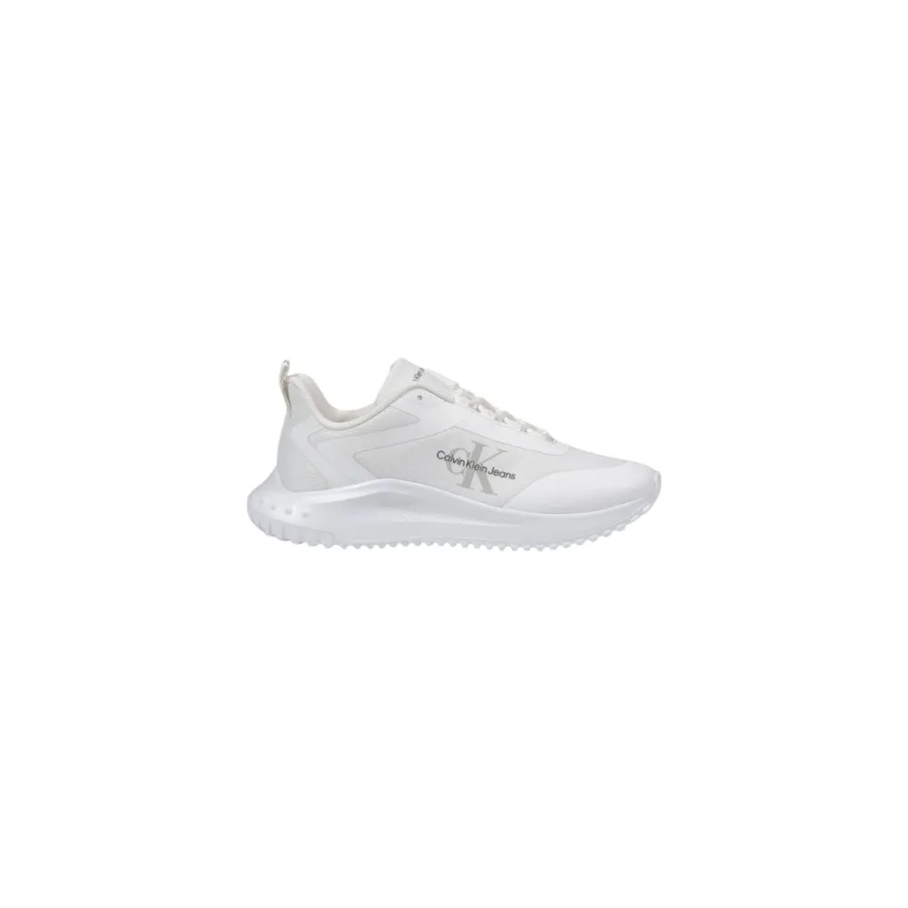 Calvin Klein Jeans Women's White Recycled Polyester Sneaker