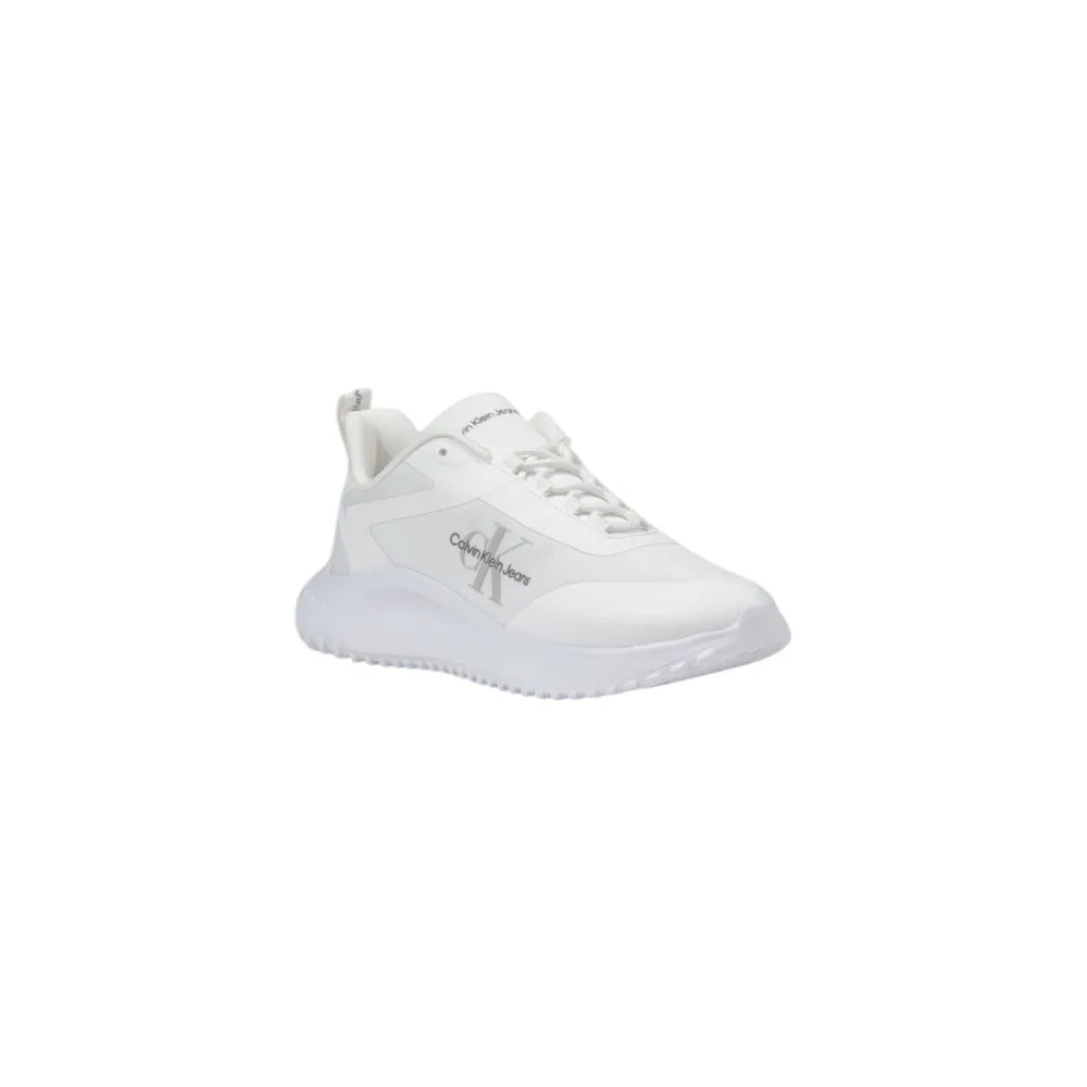 Calvin Klein Jeans Women's White Recycled Polyester Sneaker