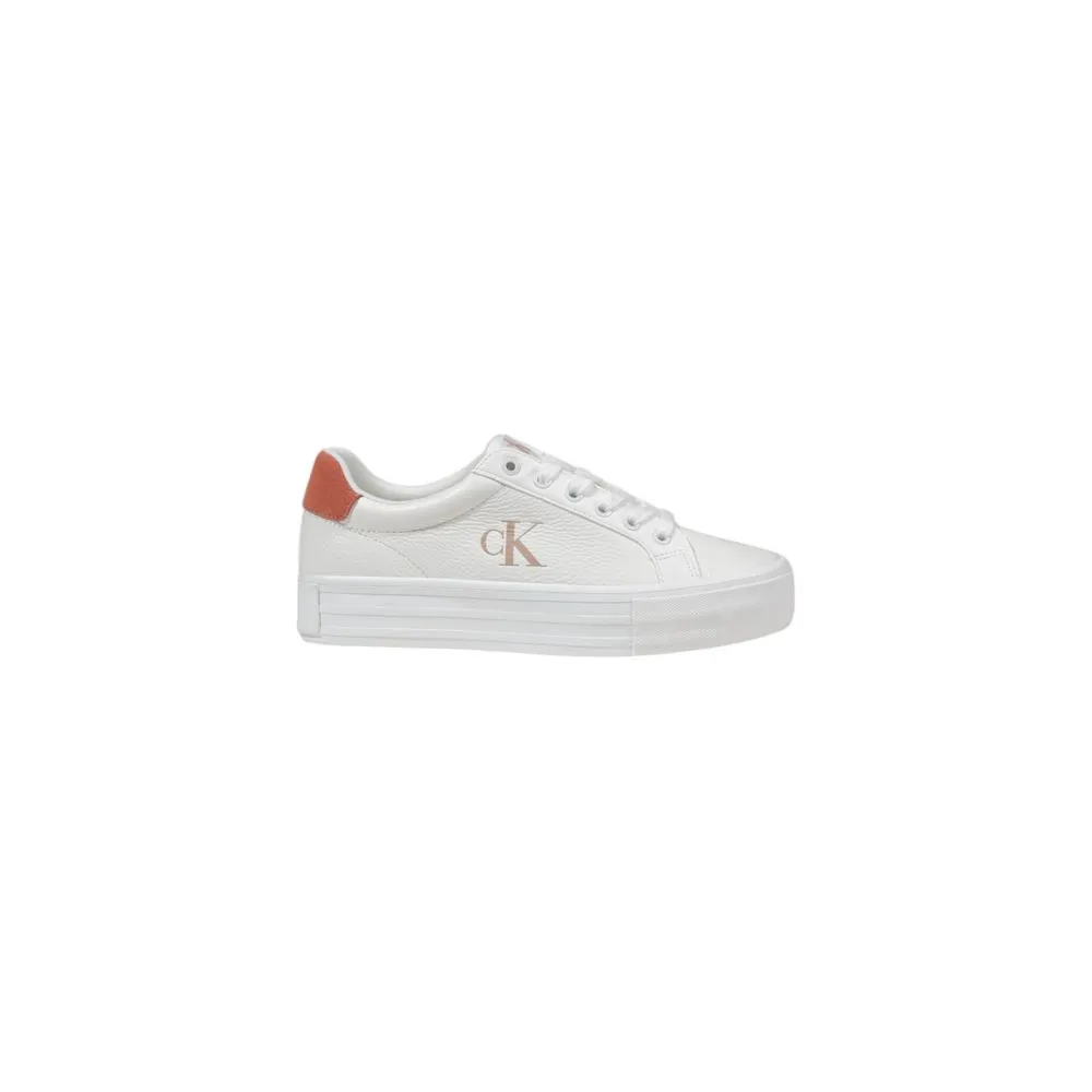 Calvin Klein Jeans Women's Pink Leather Sneaker