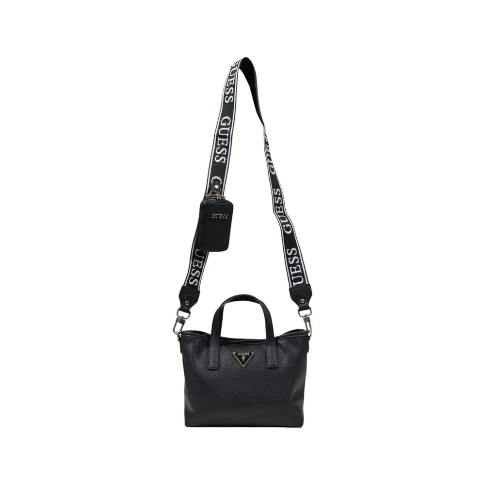 Guess Women's Black Polyethylene Handbag