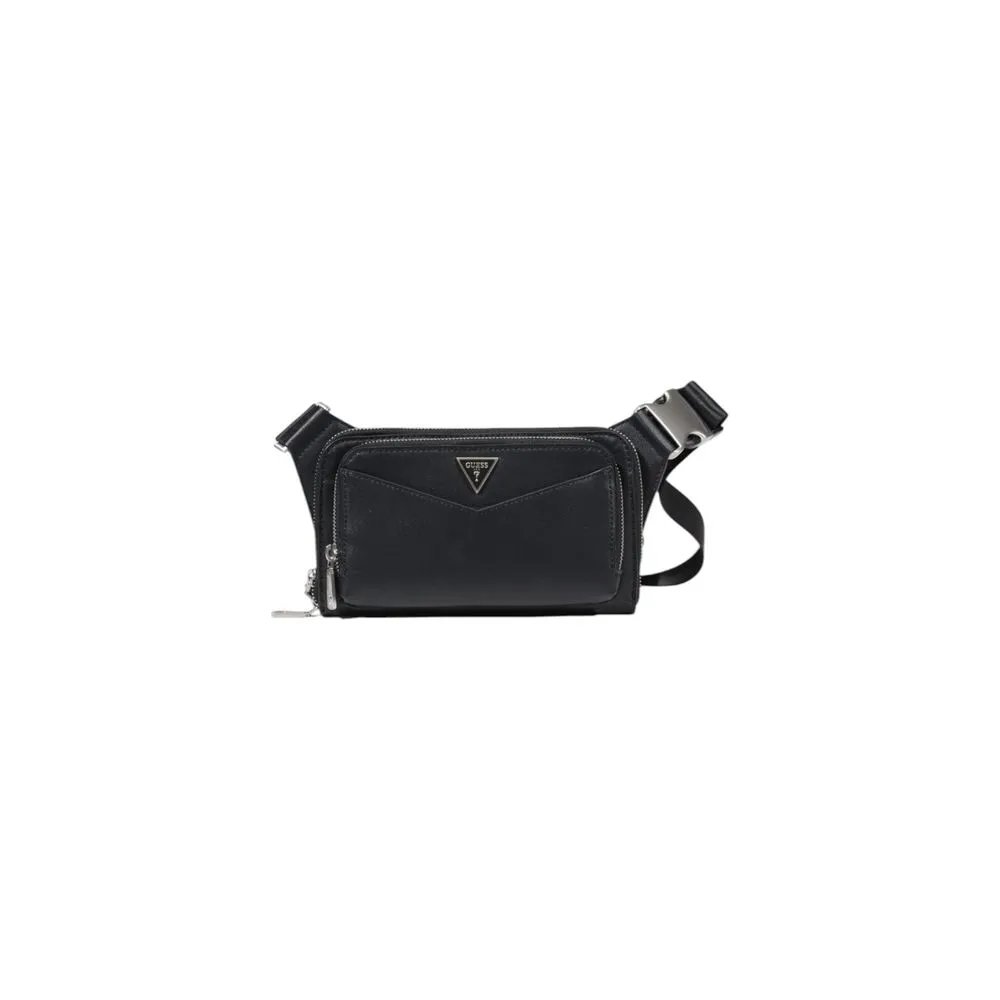 Guess Men's Black Polyethylene Bag