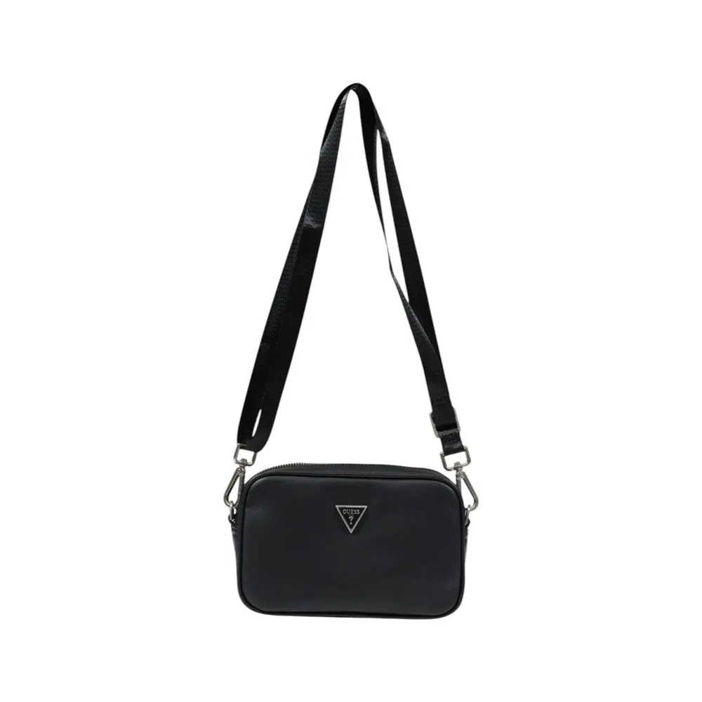 Guess Men's Black Polyethylene Bag
