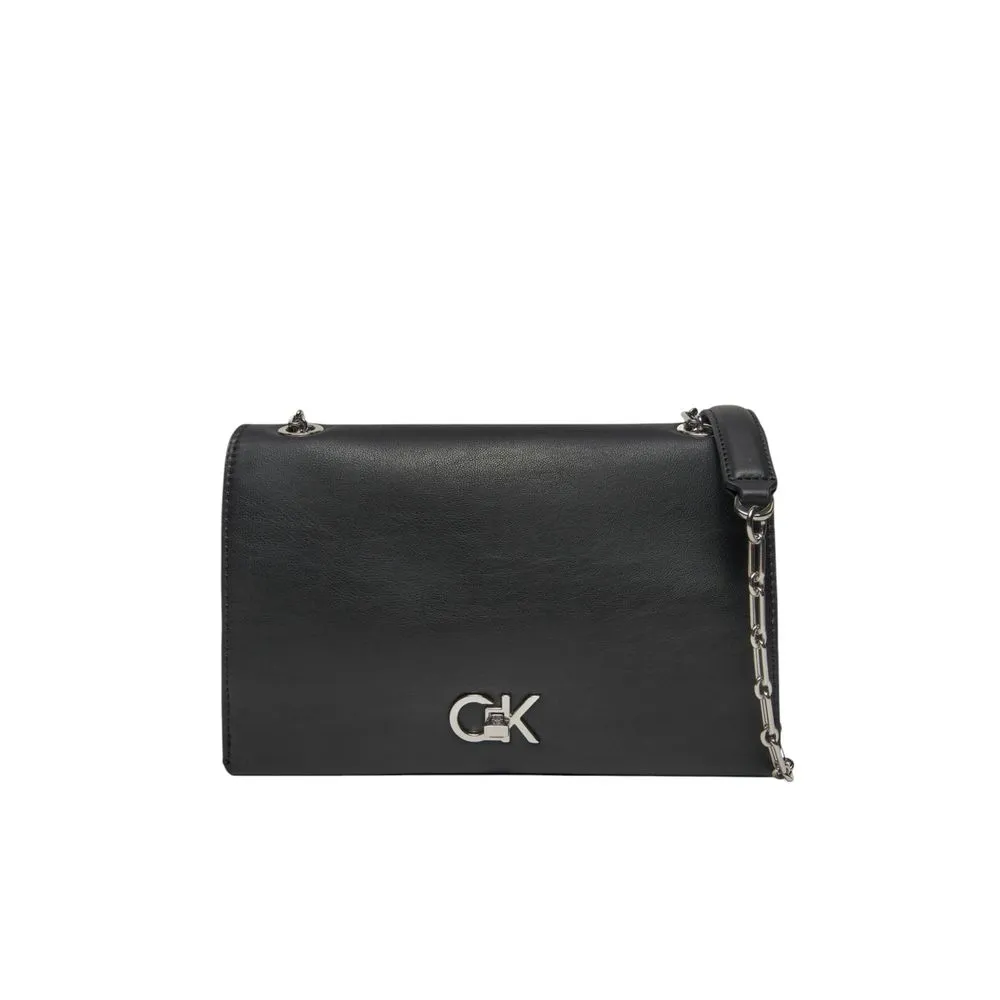 Calvin Klein Women's Black Recycled Polyester Handbag
