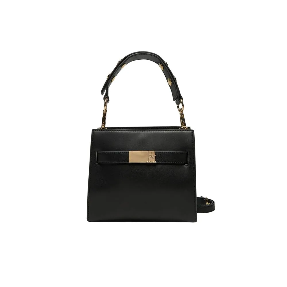 Tommy Hilfiger Women's Black Polyethylene Handbag