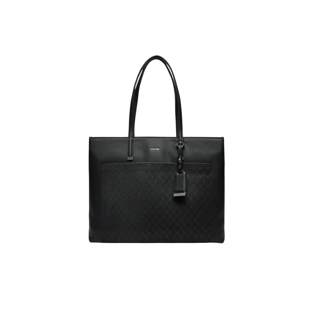 Calvin Klein Women's Black Polyethylene Handbag