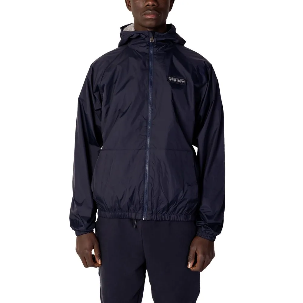 Napapijri Men's Blue Polyester Jacket