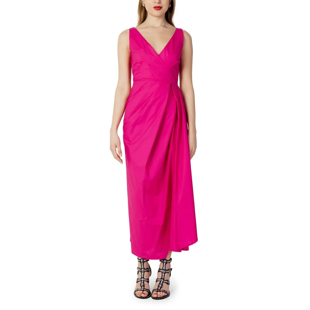 Sandro Ferrone Women's Pink Cotton Dress