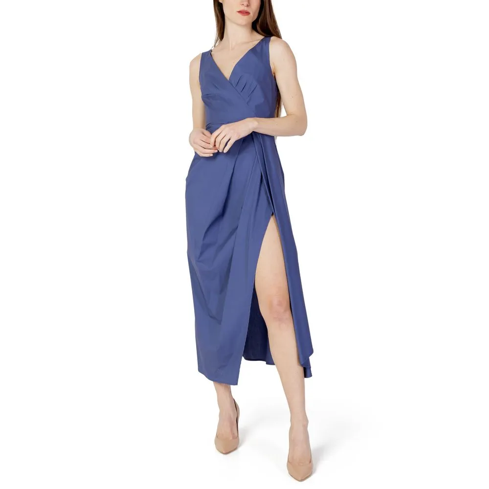 Sandro Ferrone Women's Blue Cotton Dress