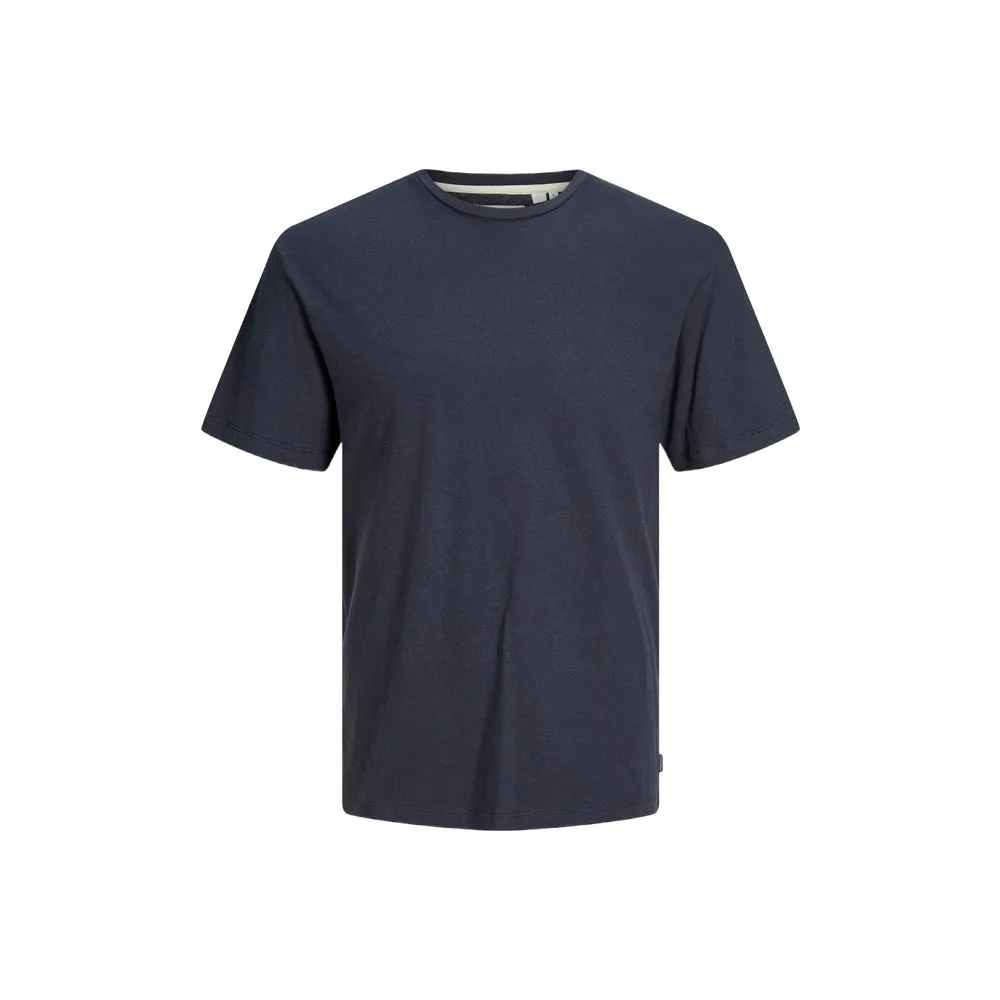 Jack Jones Men's Blue Cotton T-Shirt