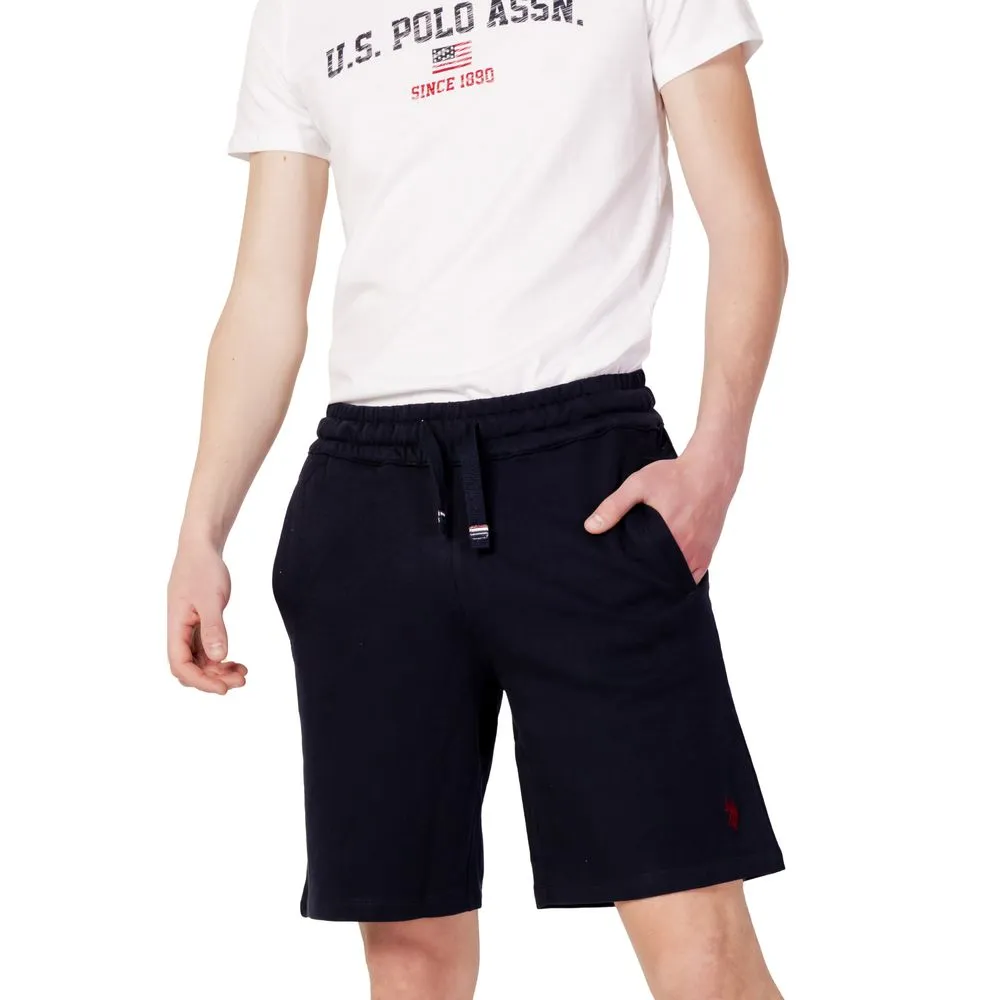 U.S. POLO ASSN. Men's Blue Cotton Short