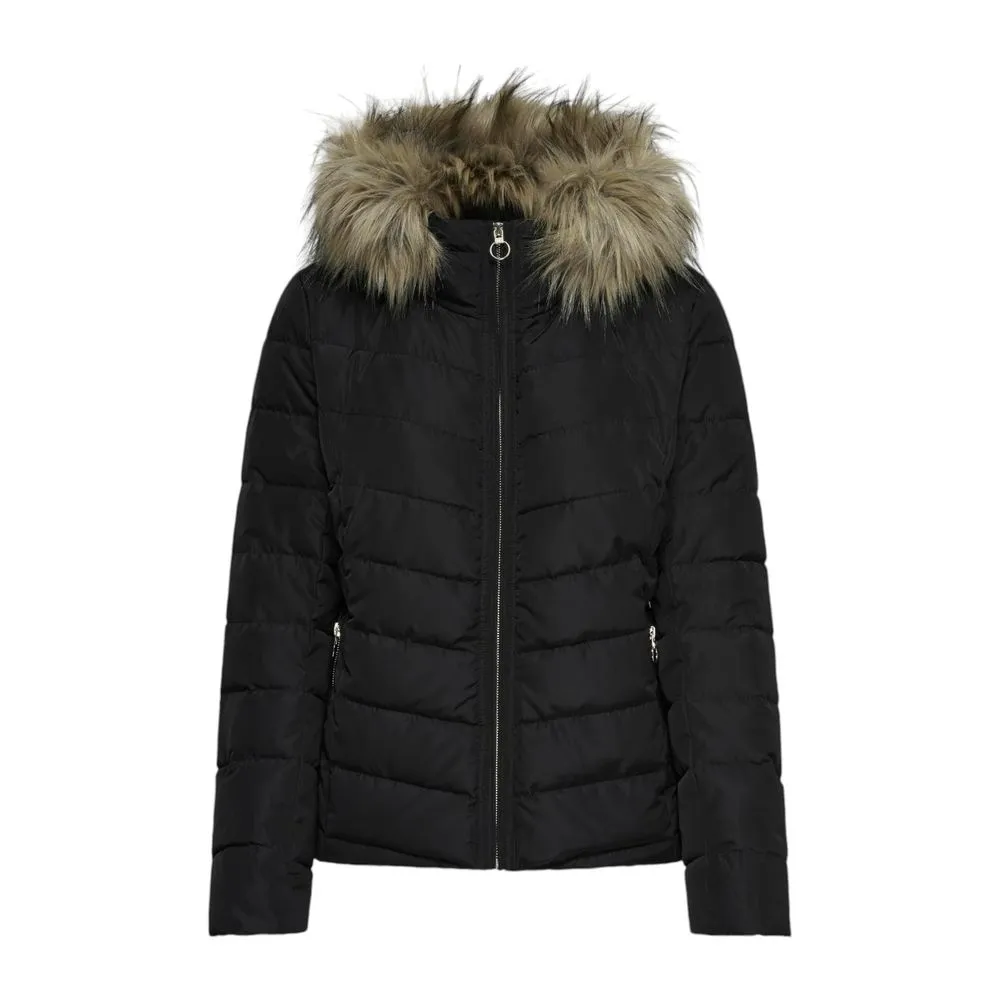 Only Women's Bicolor Polyester Jackets & Coat