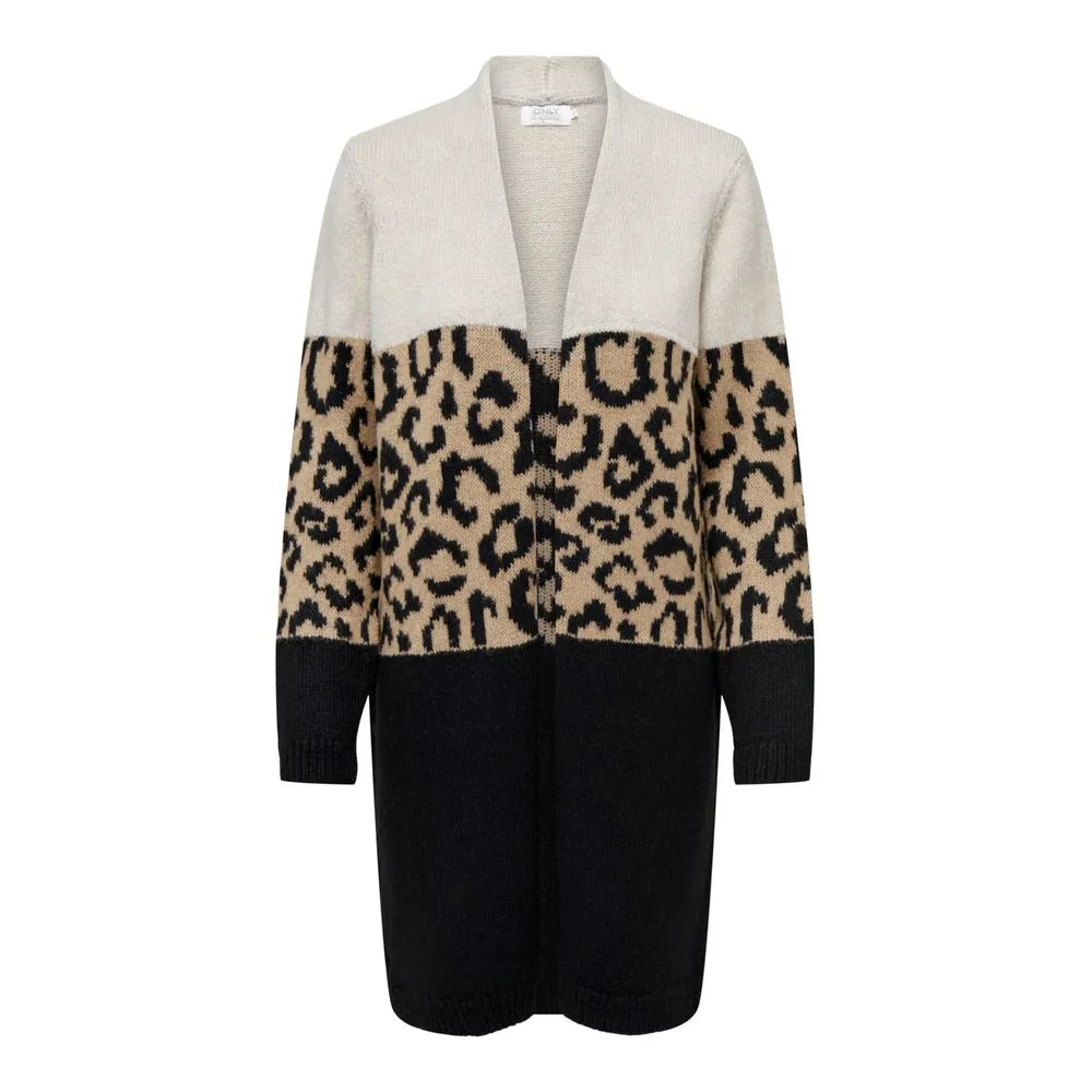 Only Women's Black Acrylic Cardigan