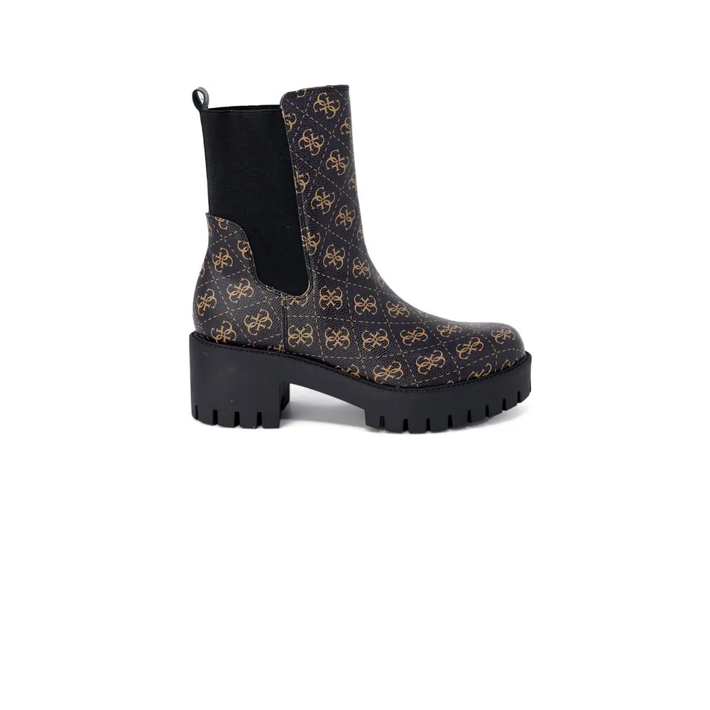 Guess Women's Black Leather Boot