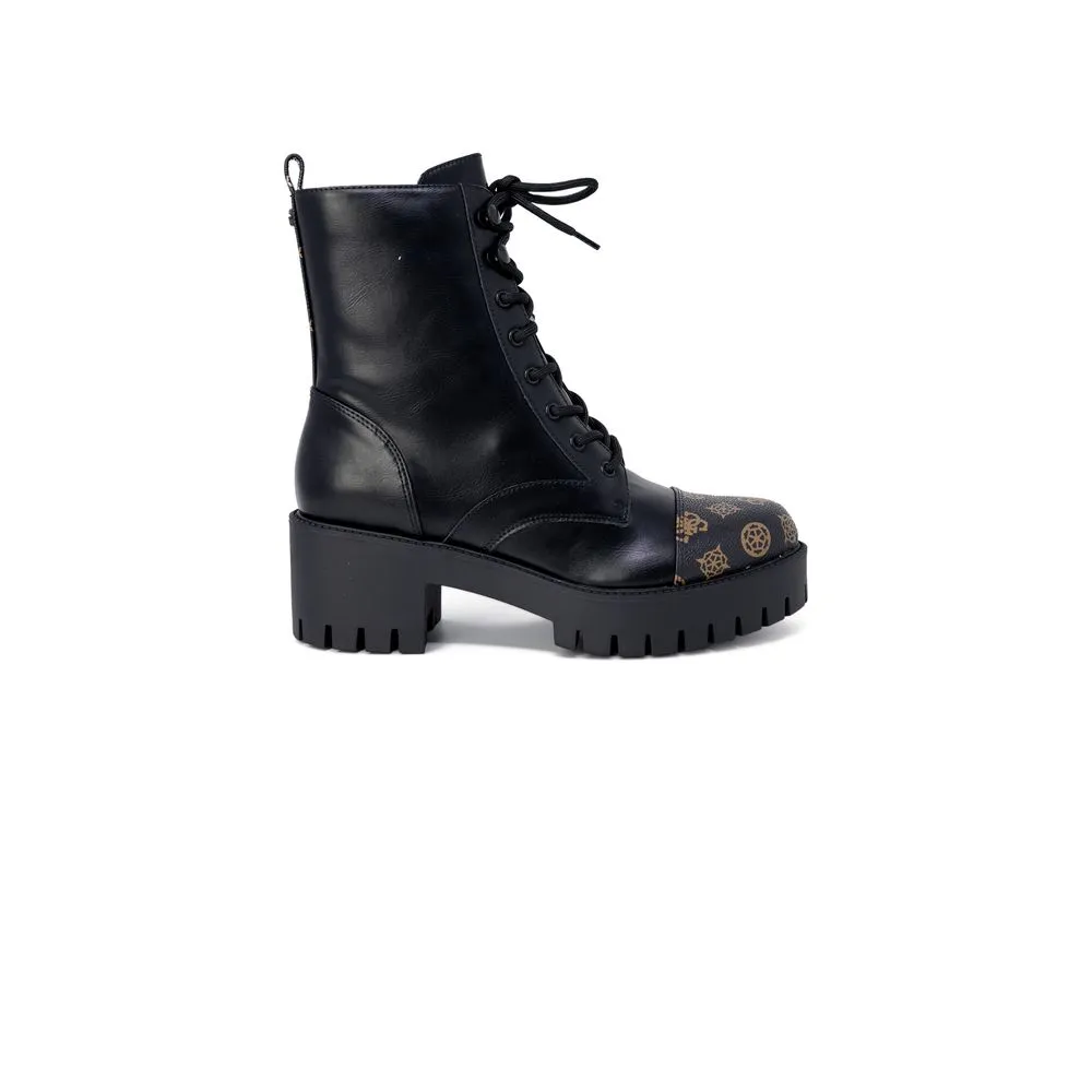 Guess Women's Black Leather Boot