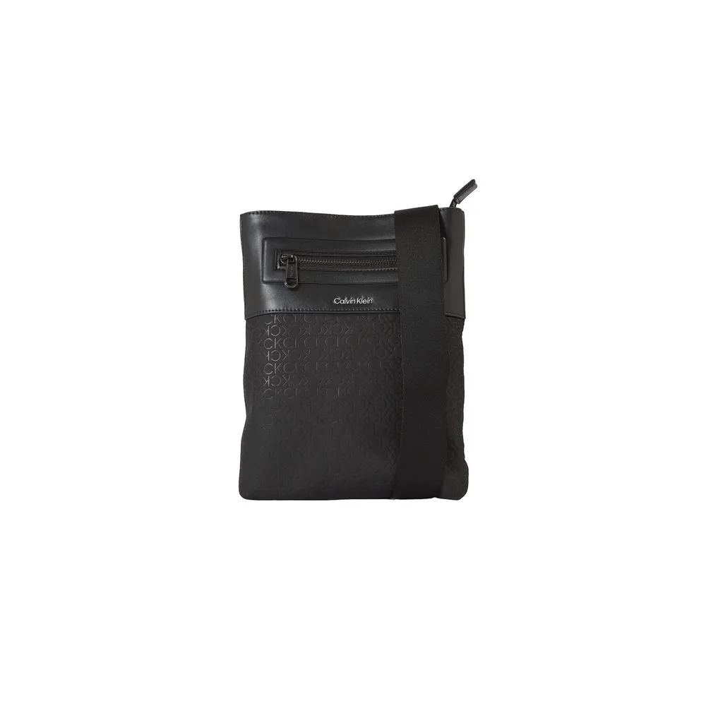 Calvin Klein Men's Black Recycled Polyester Bag