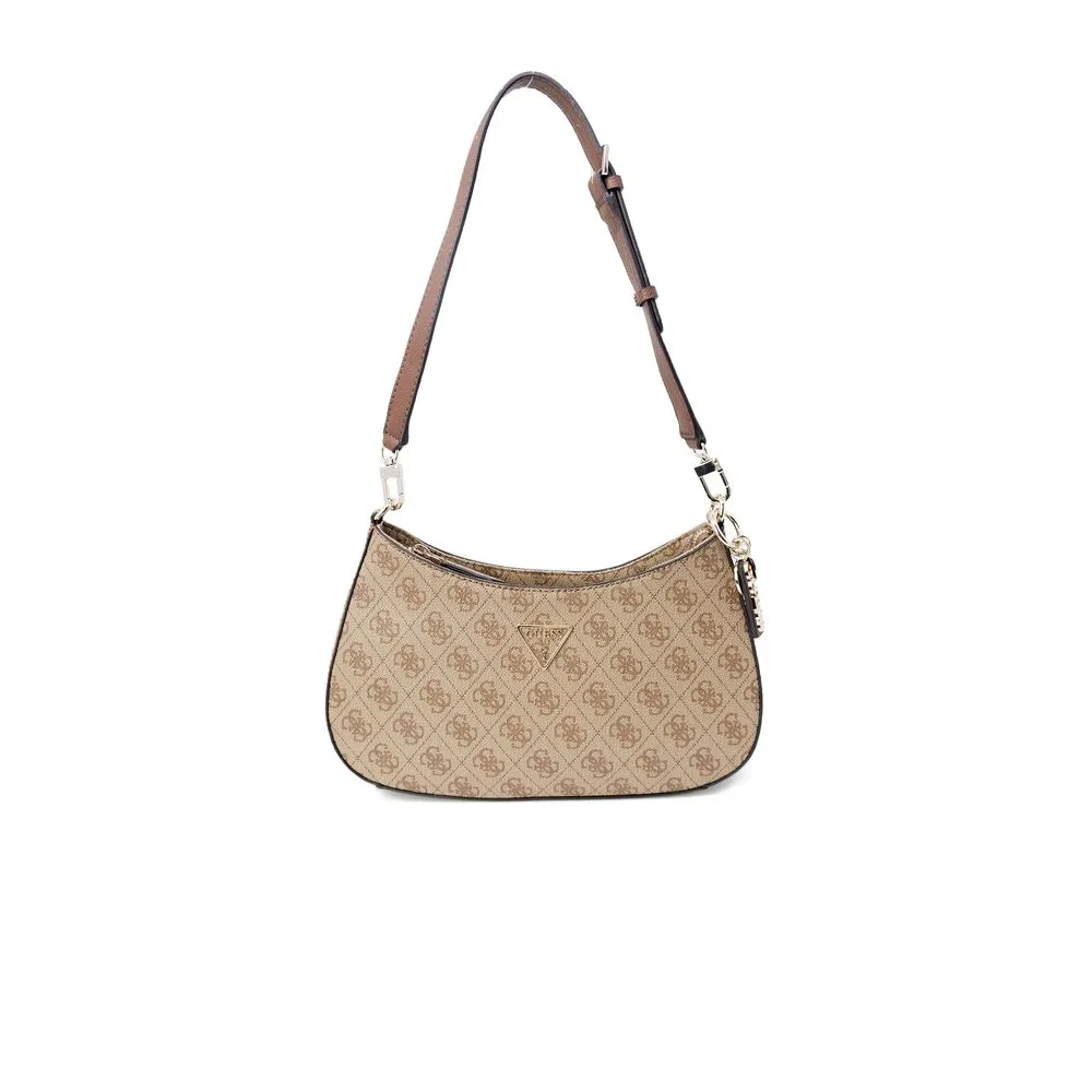 Guess Women's Beige Polyethylene Handbag