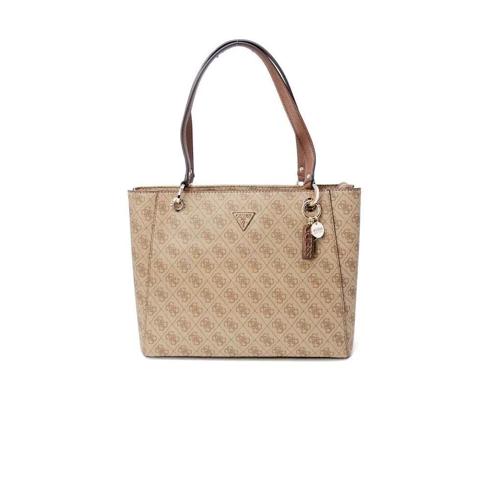 Guess Women's Beige Polyethylene Handbag
