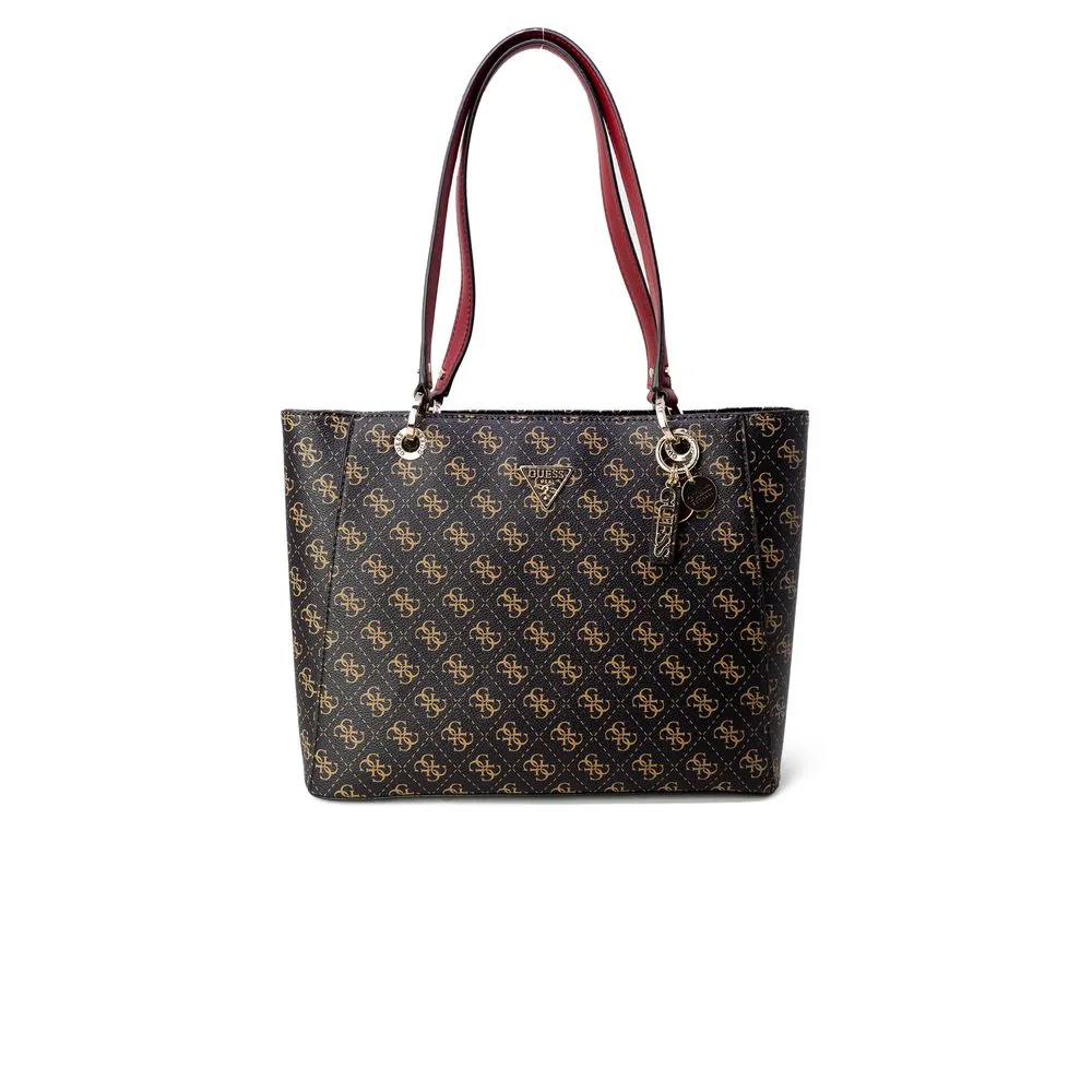 Guess Women's Brown Synthetic Leather Handbag