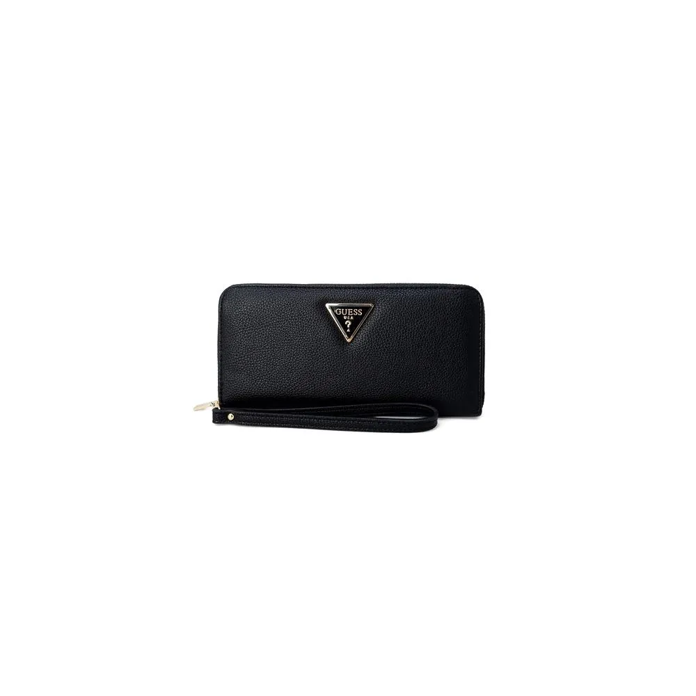 Guess Men's Black Synthetic Leather Wallet
