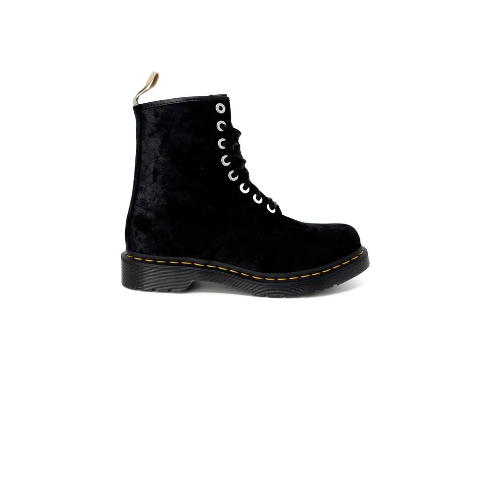 Dr. Martens Women's Black Polyester Boot