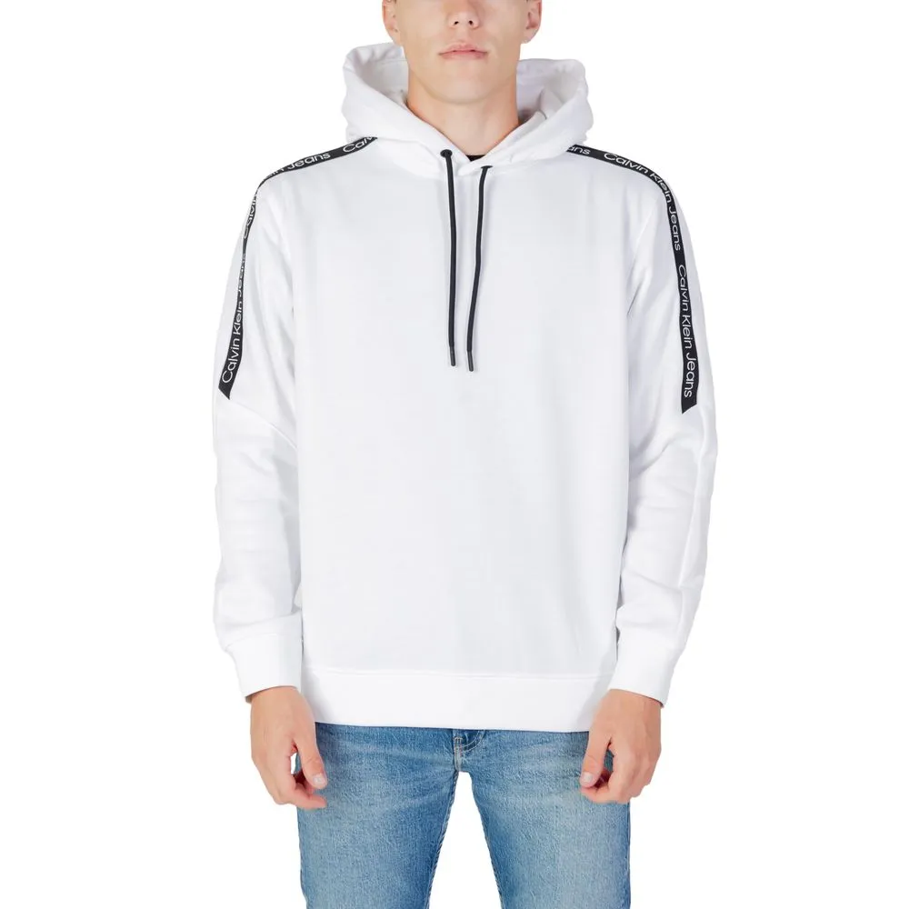 Calvin Klein Jeans Men's White Cotton Sweater