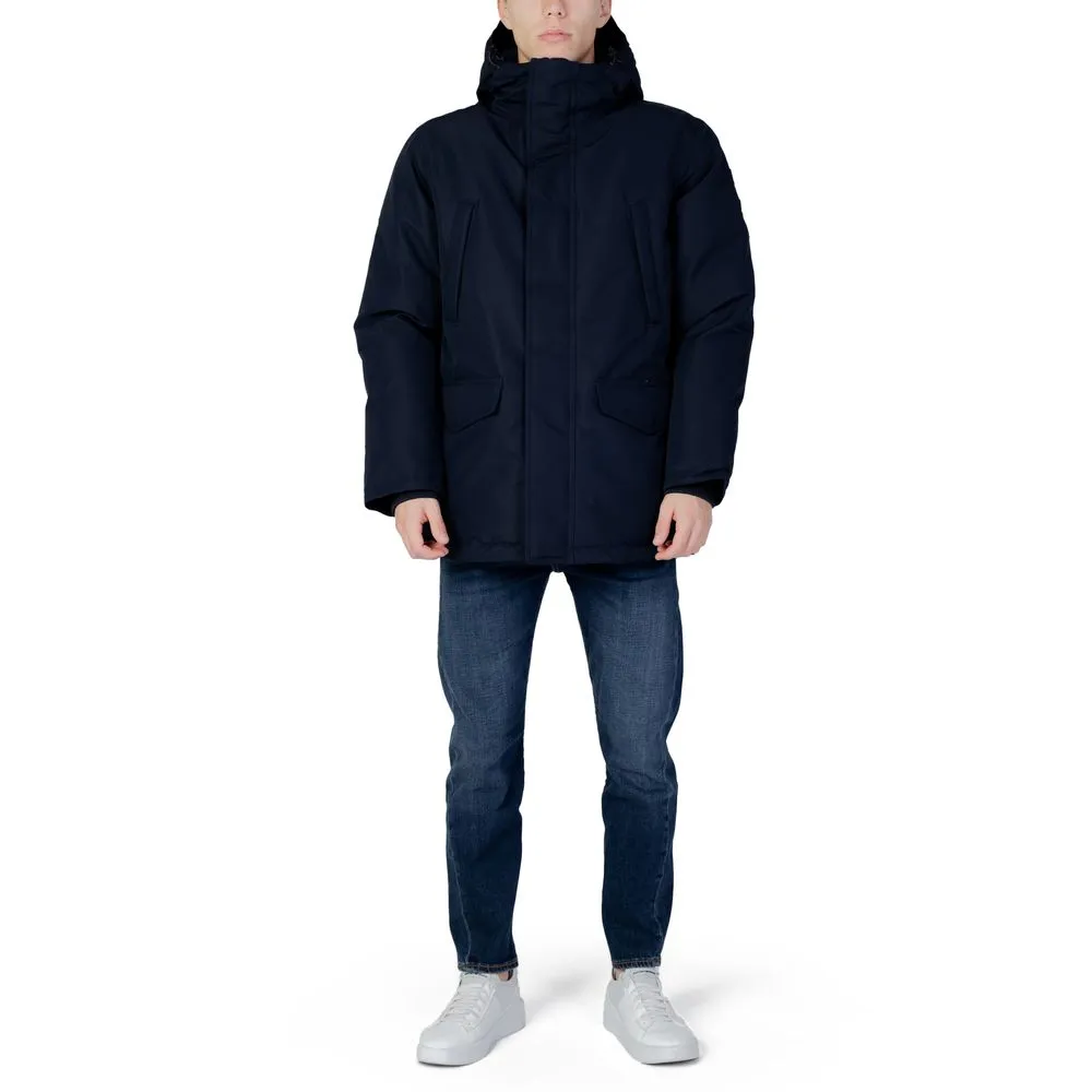 Napapijri Men's Blue Polyester Jacket