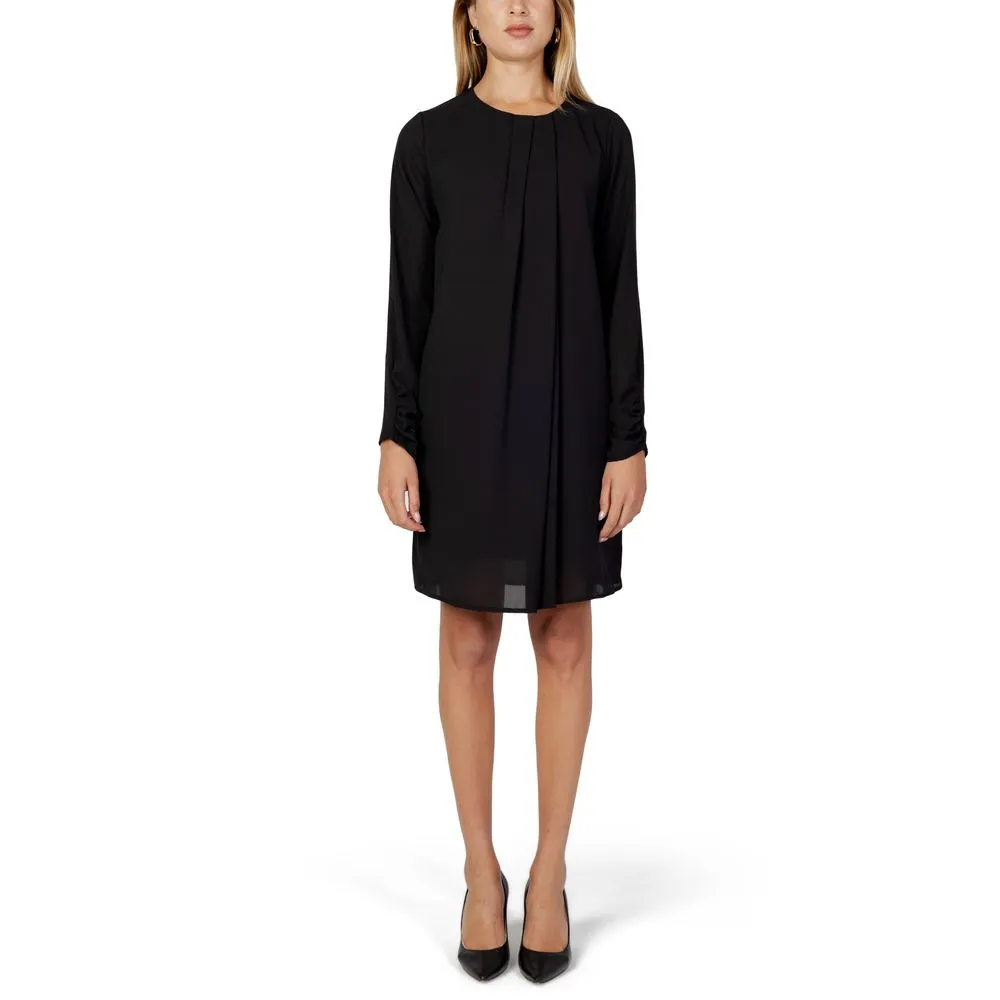 Sandro Ferrone Women's Black Polyester Dress