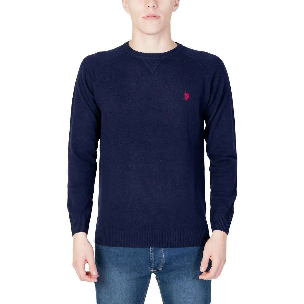 U.S. POLO ASSN. Men's Blue Wool T-Shirt