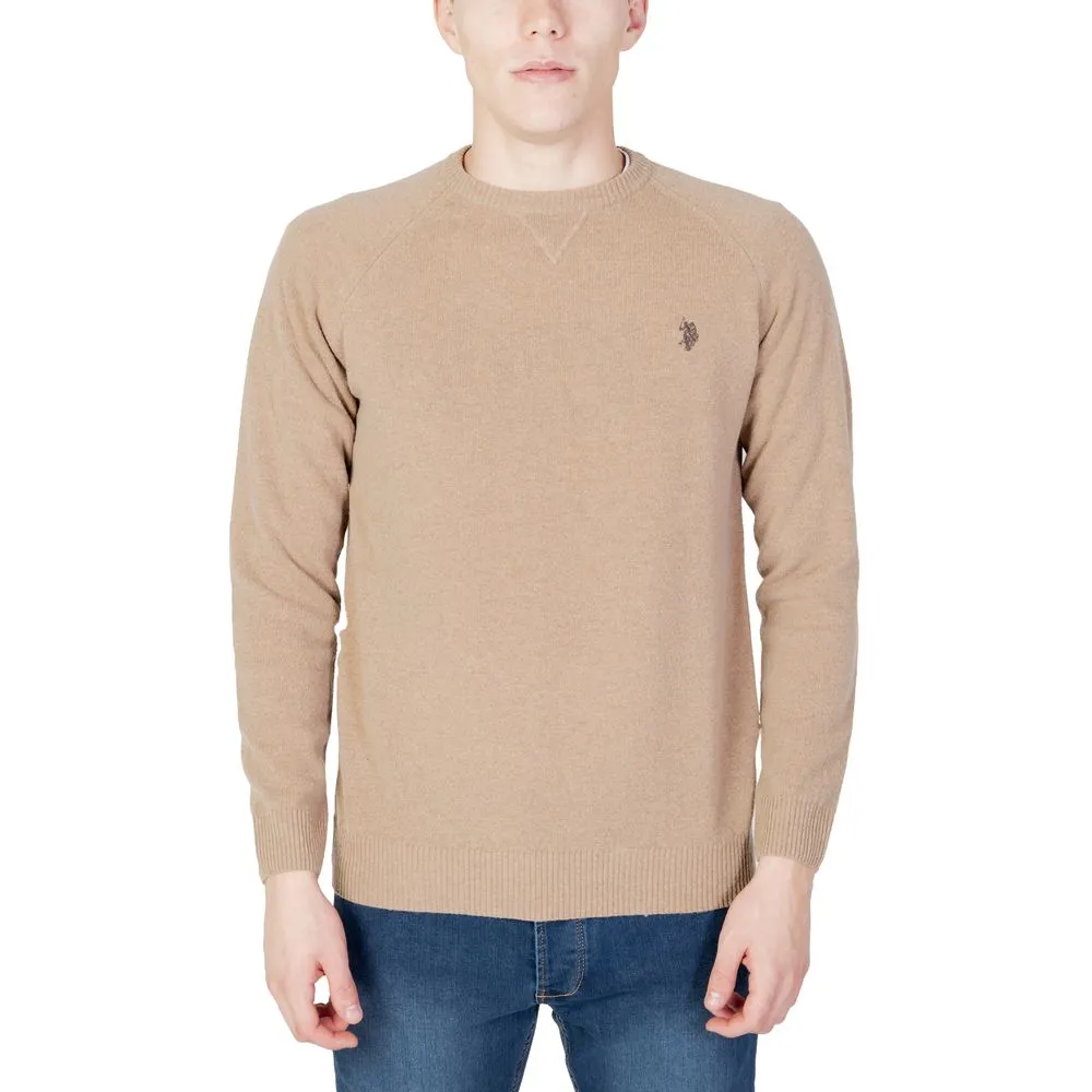 U.S. POLO ASSN. Men's Beige Wool T-Shirt