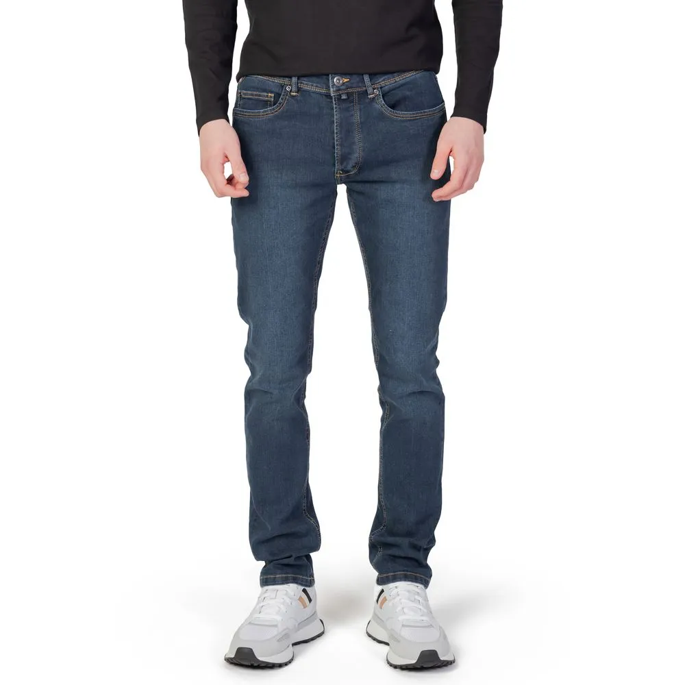 U.S. POLO ASSN. Men's Blue Cotton Jeans & Pant