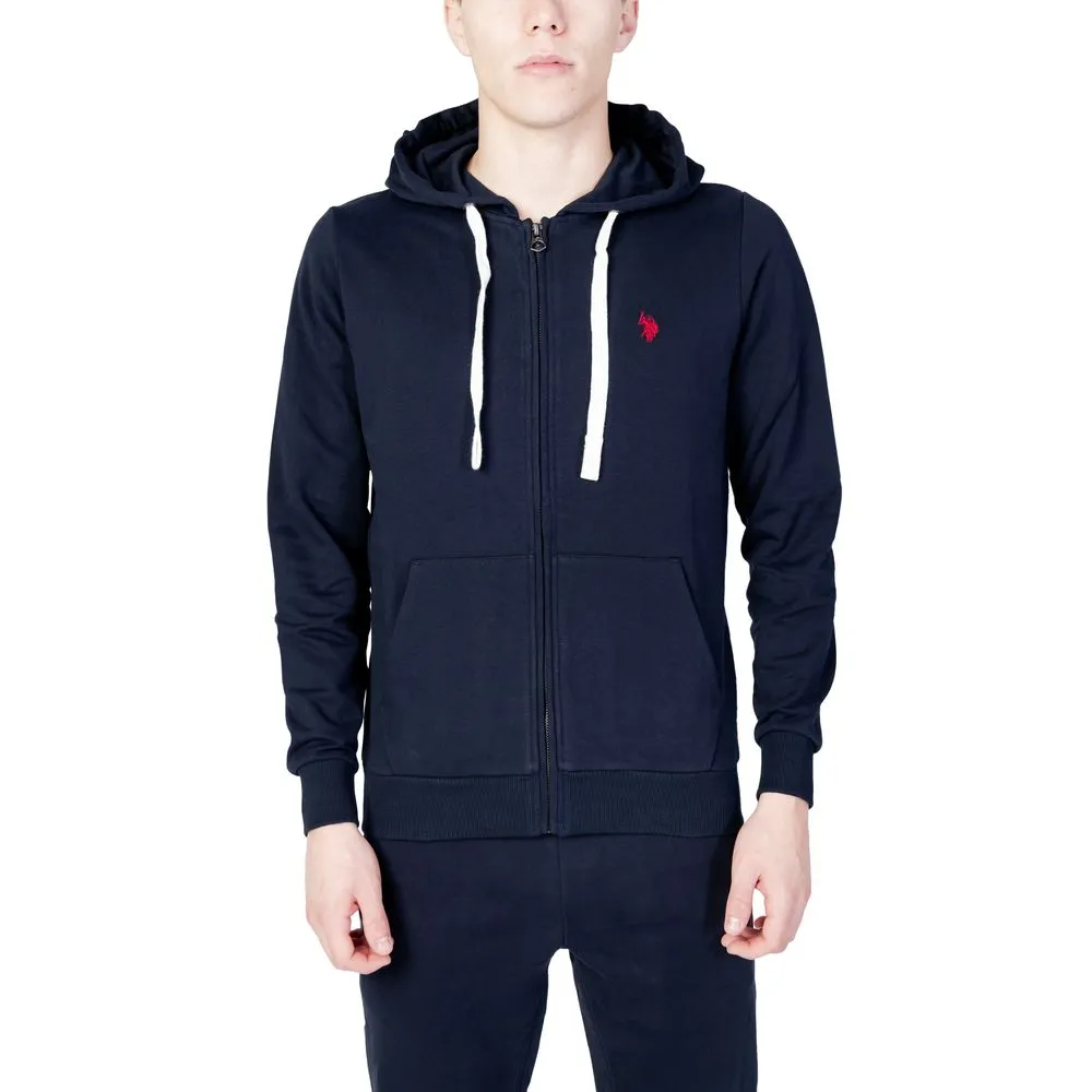 U.S. POLO ASSN. Men's Blue Cotton Sweater