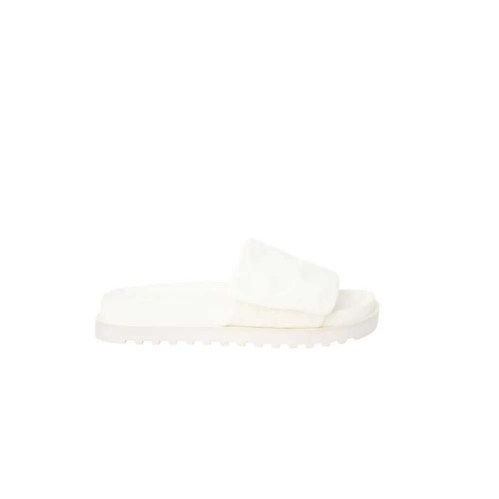 Guess Women's Beige Synthetic Material Sandal