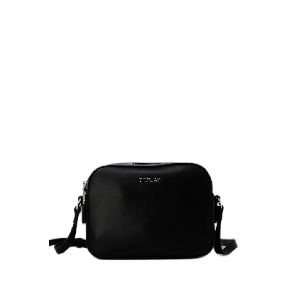 Replay Women's Black Polyethylene Handbag