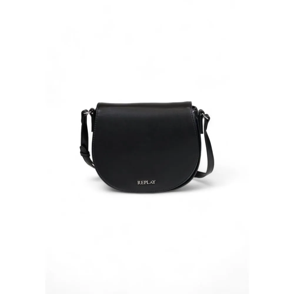 Replay Women's Black Polyethylene Handbag