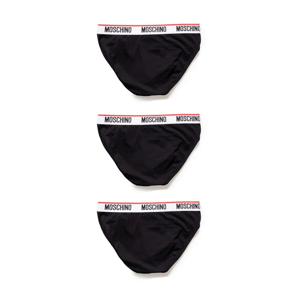 Moschino Men's Black Cotton Underwear