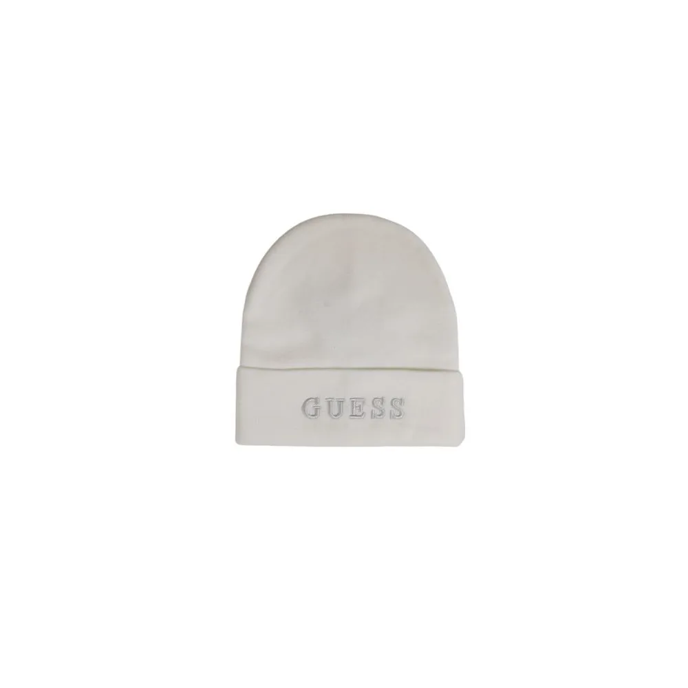 Guess Women's Cream Acrylic Hat
