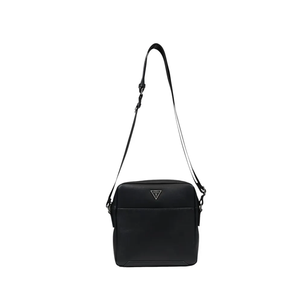 Guess Men's Black Polyethylene Bag
