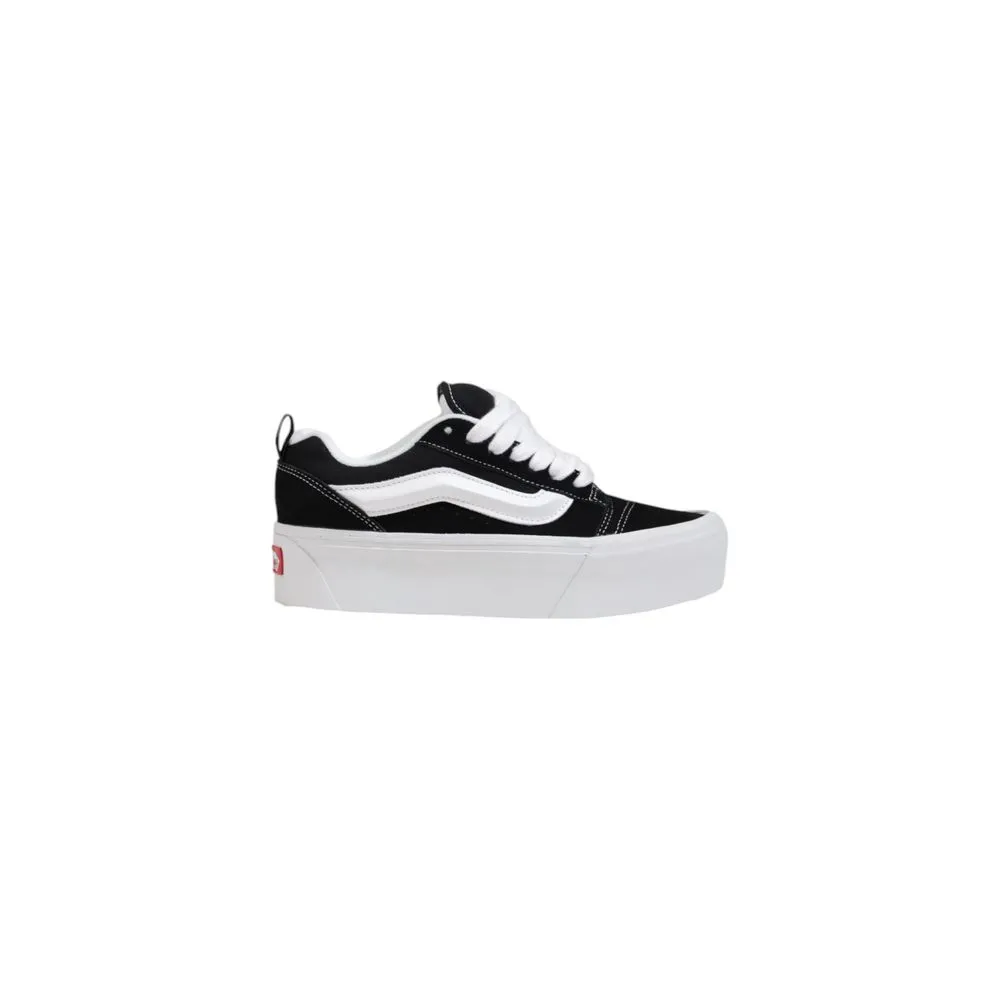 Vans Women's Black And White Suede Sneaker