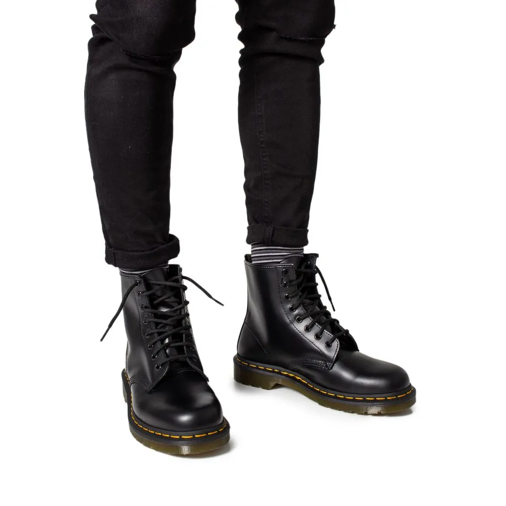 Dr. Martens Men's Black Leather Boot