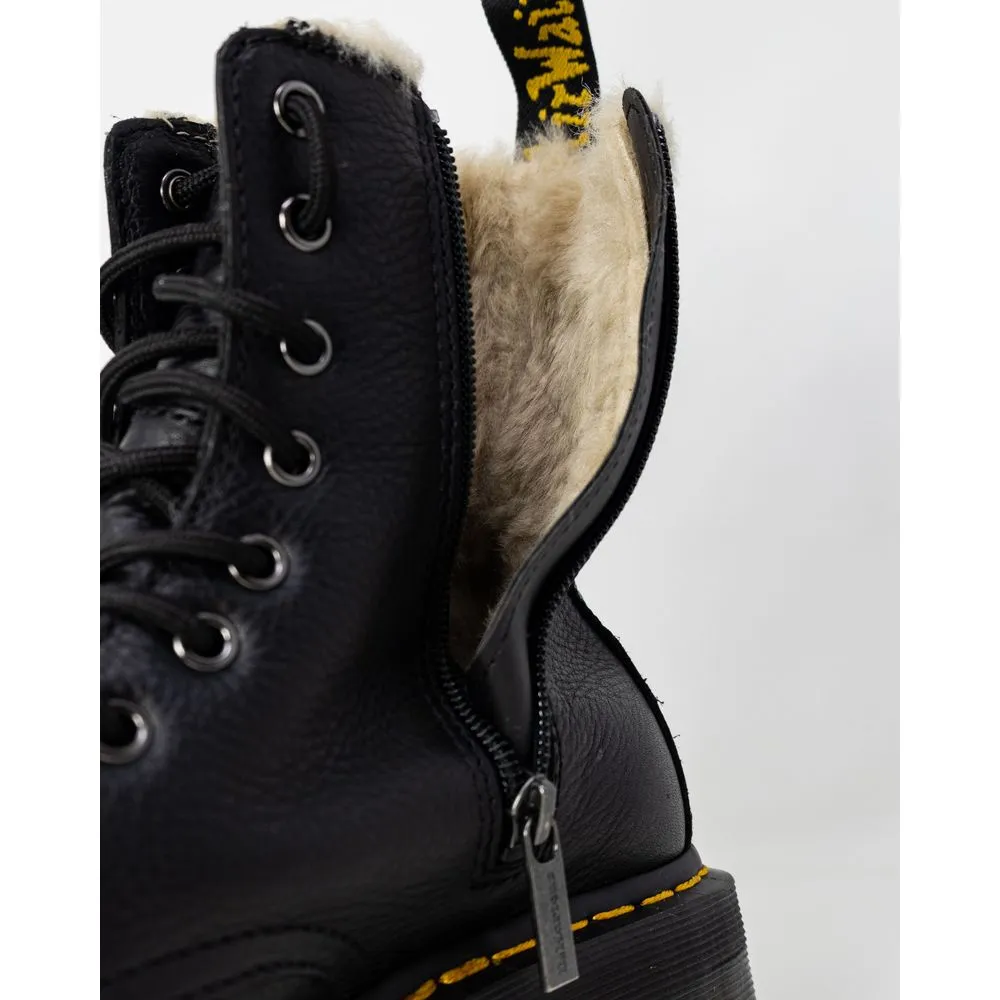 Dr. Martens Women's Black Leather Boot