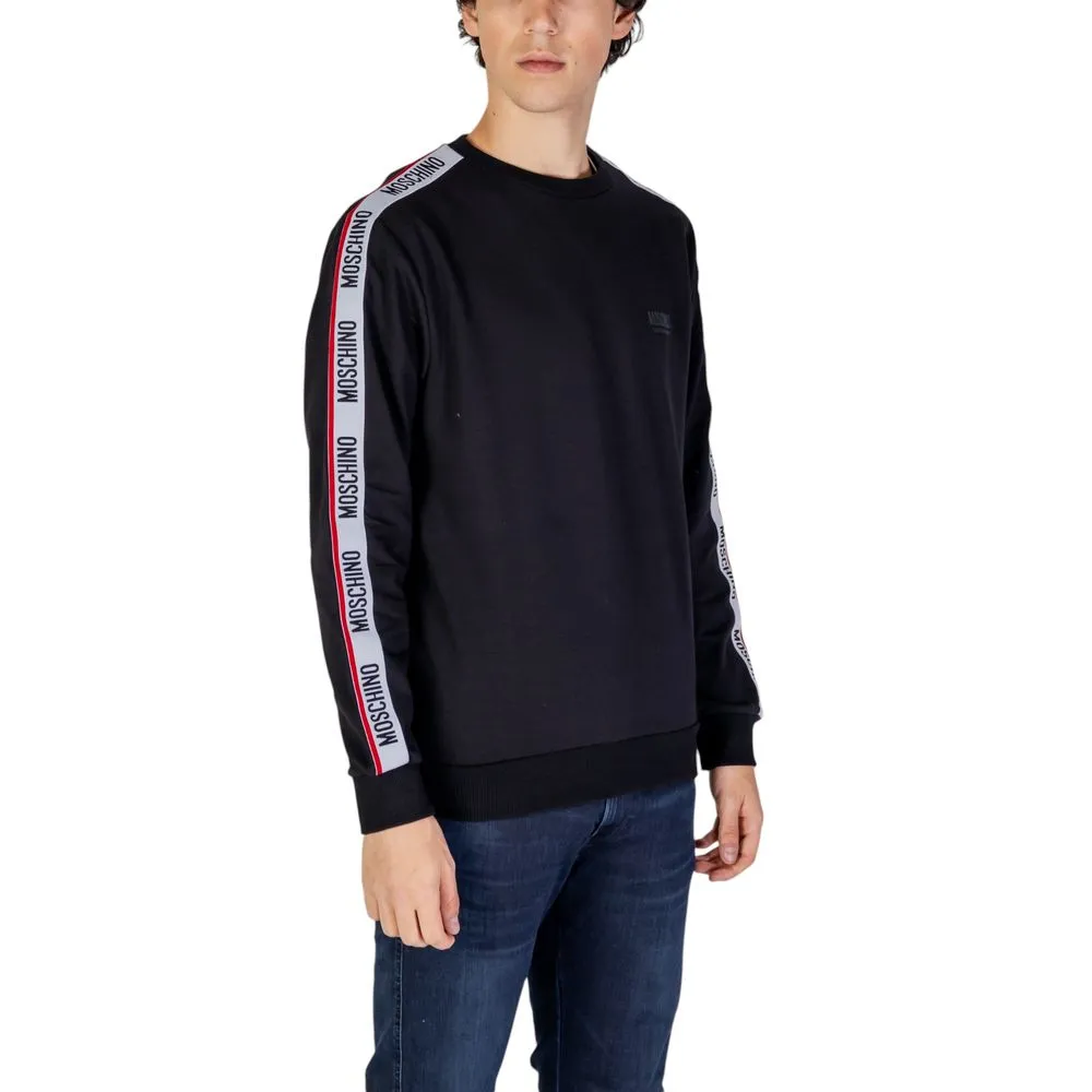 Moschino Men's Black Cotton Sweater