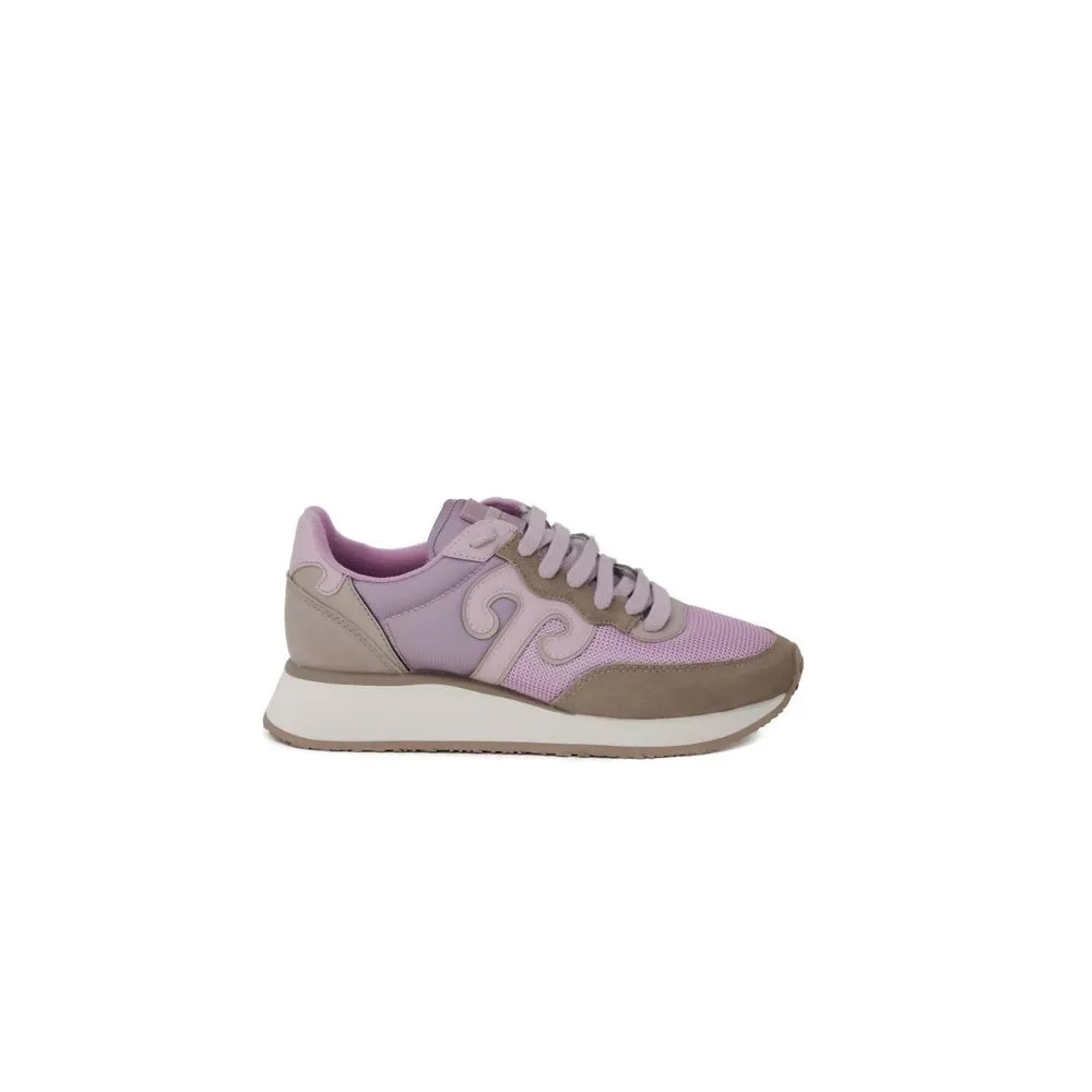 Wushu Women's Purple Nylon Sneaker