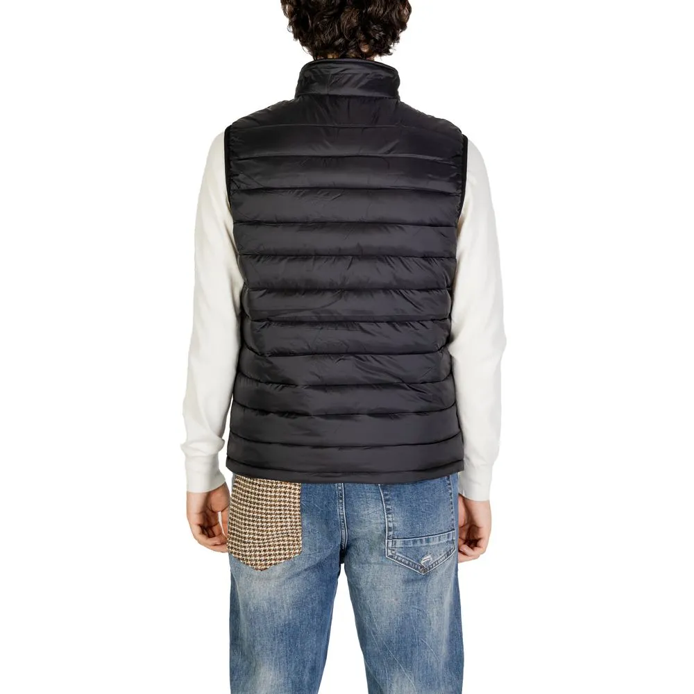 Gianni Lupo Men's Black Polyamide Jacket