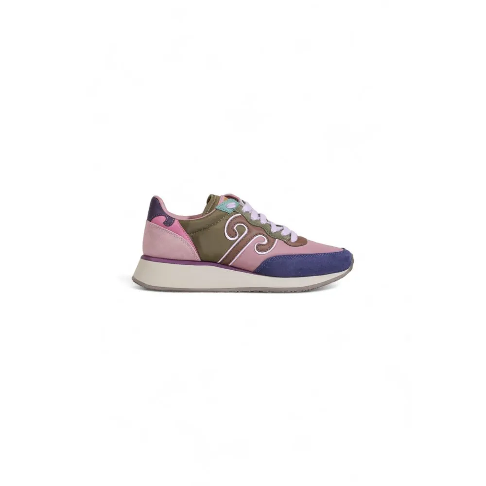 Wushu Women's Purple Nylon Sneaker