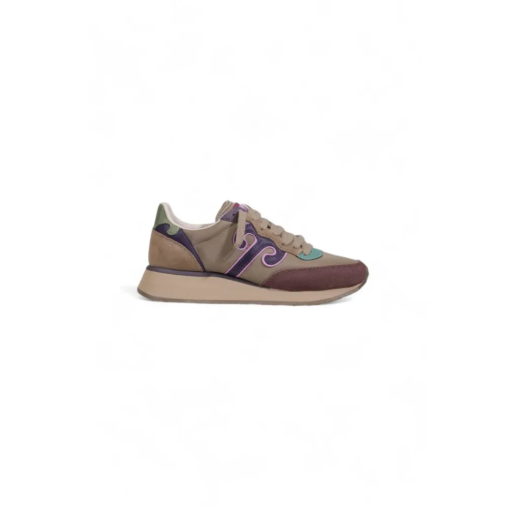 Wushu Women's Gray Nylon Sneaker