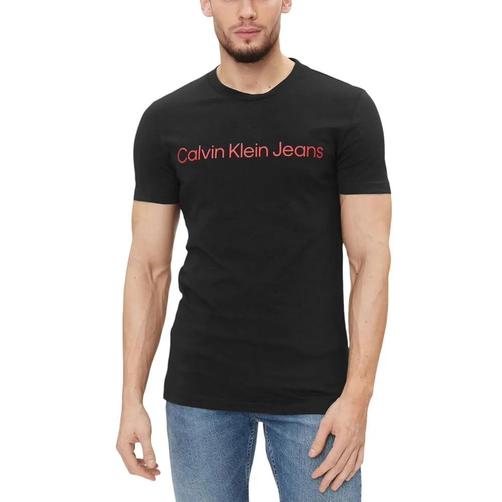 Calvin Klein Jeans Men's Bicolor Cotton T-Shirt