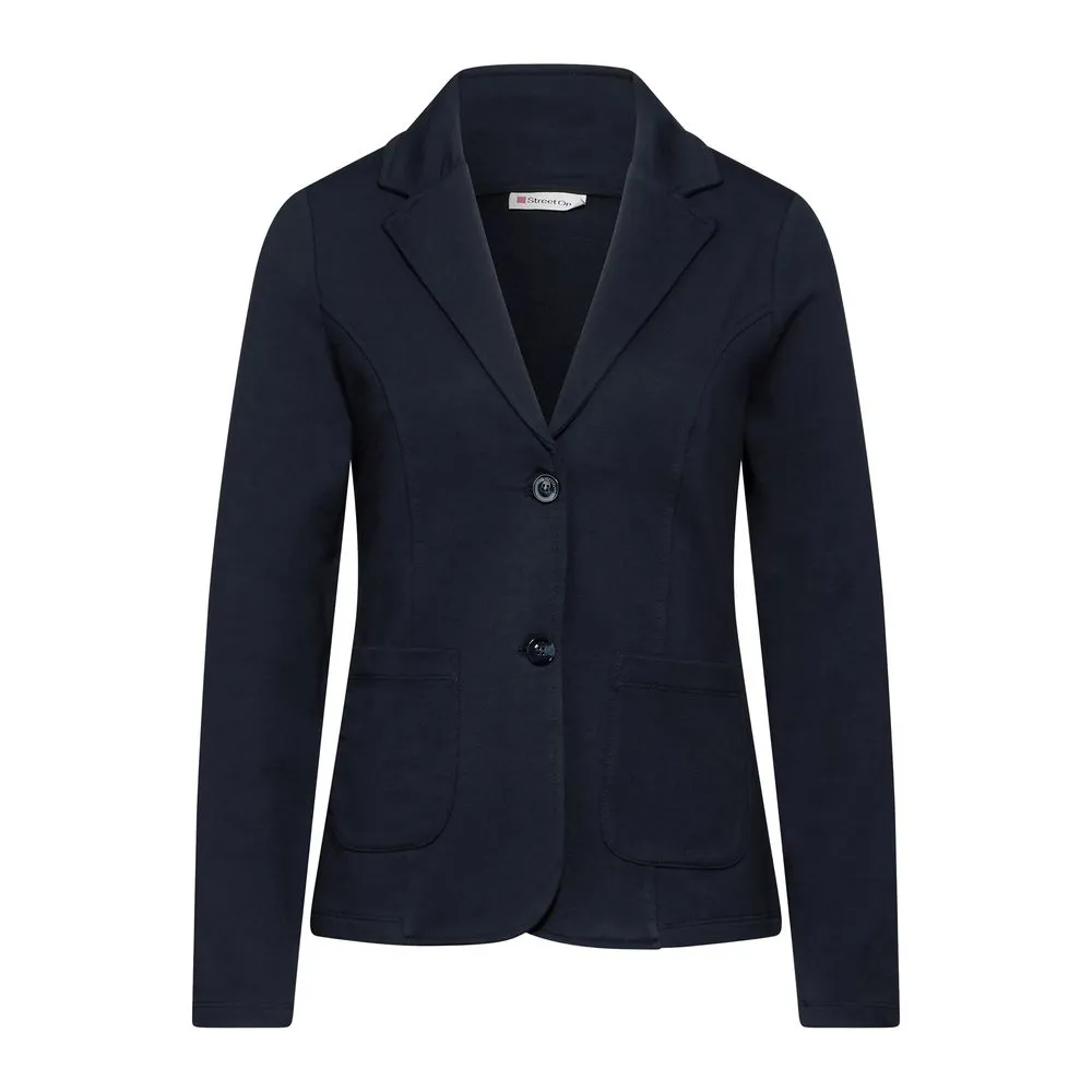 Street One Women's Blue Viscose Suits & Blazer