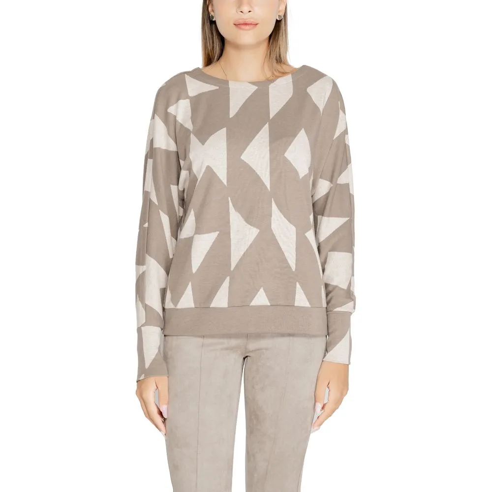 Street One Women's Brown Polyester Tops & T-Shirt