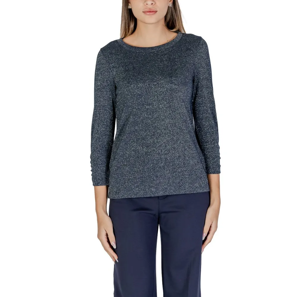 Street One Women's Blue Polyester Tops & T-Shirt