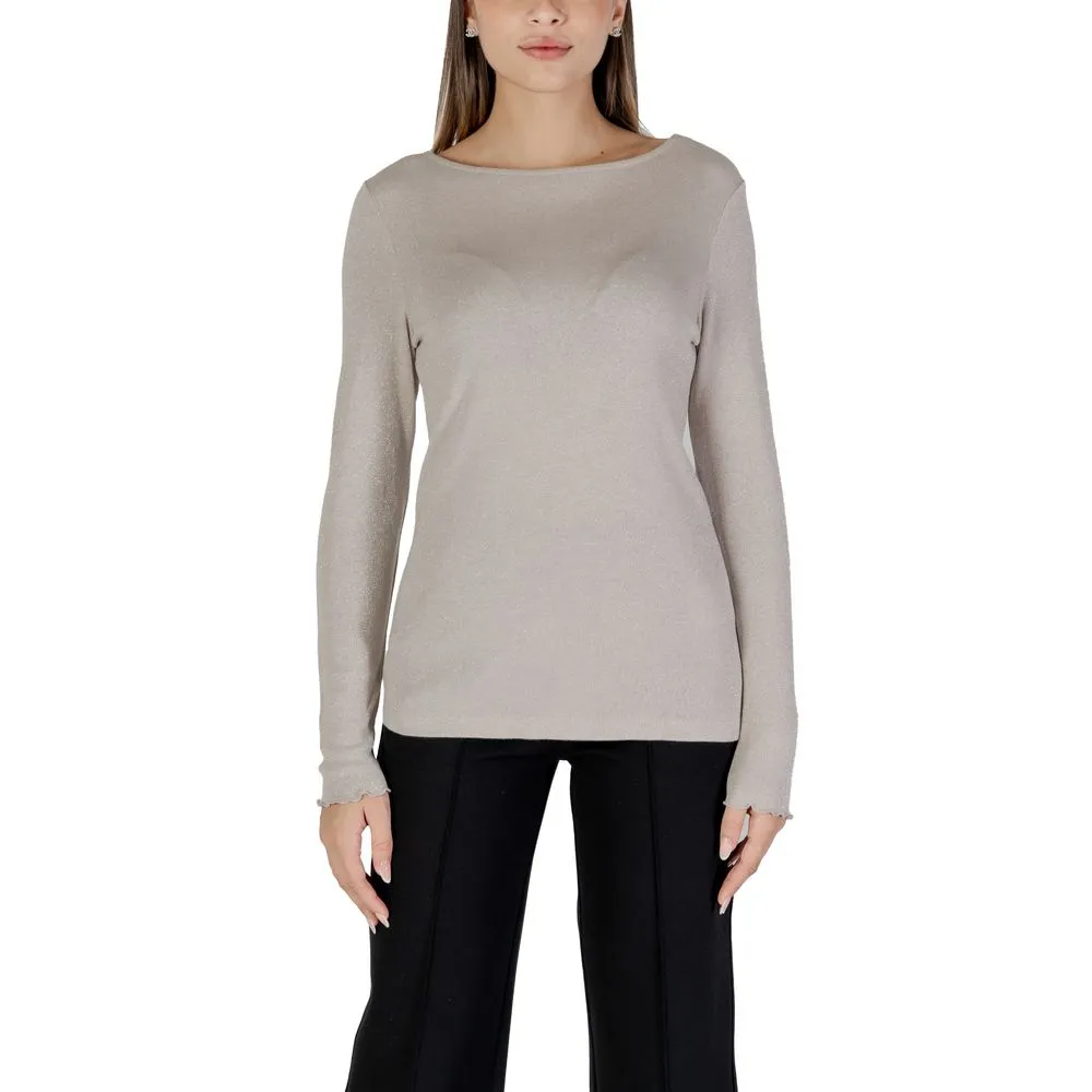 Street One Women's Beige Viscose Tops & T-Shirt